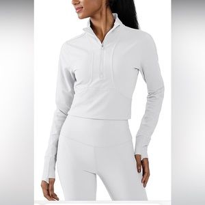 90 Degree By Reflex Women's Long Sleeve Top - White